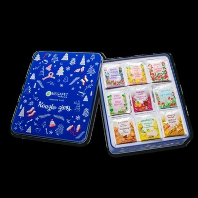 Megafyt Kolekce čajů Kouzlo zimy plech 9 x 8 ks 152 g