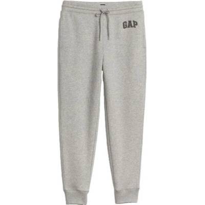 GAP V-HERITAGE LOGO jogger šedá černá pánské tepláky