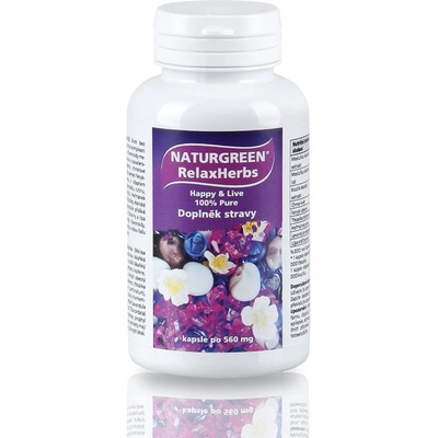 Naturgreen RelaxHerbs 60 kapsúl