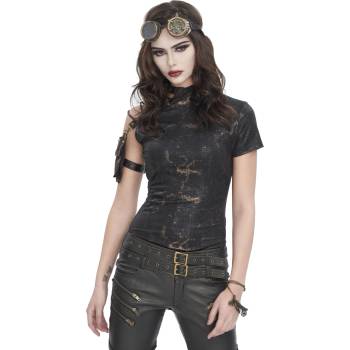 Devil fashion дамска тениска DEVIL FASHION - Halter - TT263