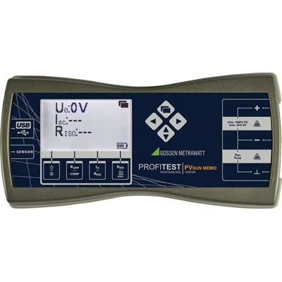Gossen Metrawatt Profitest PV SUN Memo Norma VDE 0126 M360D