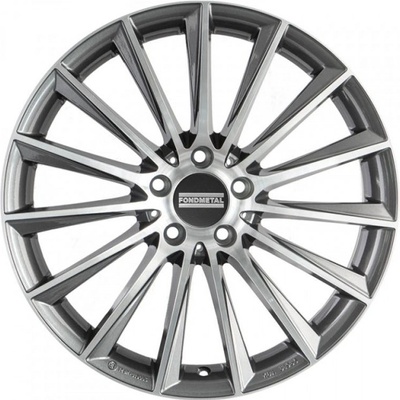 FONDMETAL AIDON 8x18 5x112 ET48 gloss titanium machined
