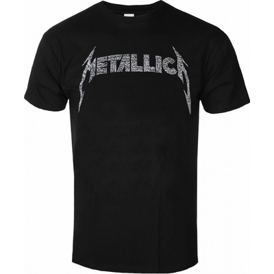 Rock Off metal Metallica 40th Anniversary Songs Logo čierne