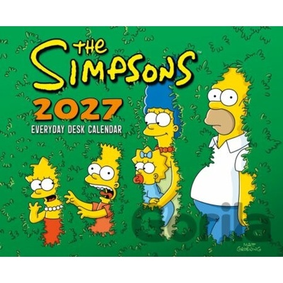 Oficiální stolní trhací The Simpsons 15 x 13 x 4 cm Simpsons 2027
