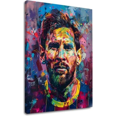 Obraz Messi Vibes na plátne | dokončené rukou umelca - 40x50 cm