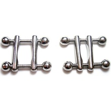 Rouge Ball End Nipple Clamps