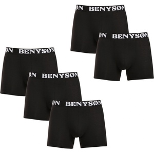 Benysøn Комплект от пет - мъжки боксерки Benysøn черни Benysøn | Cheren | МЪЖЕ | M - zoot - 66,89 лв