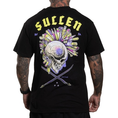 SULLEN Мъжка тениска sullen - carrillo badge - scm6742_bk