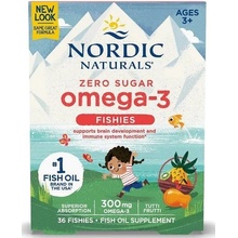 Nordic Naturals Omega 3 želé rybky, 36 ks