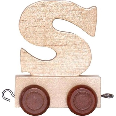 Bino Вагонче-S-кафяви колела