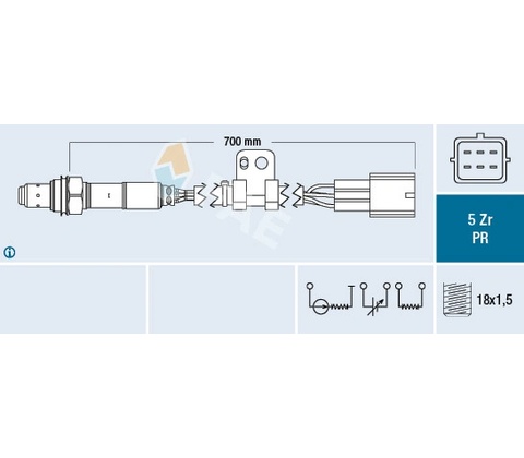Lambda sonda FAE 75090