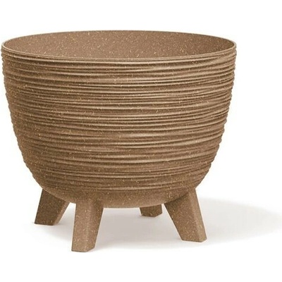 Prosperplast Kvetináč FURA I eco hnedý, 29 cm