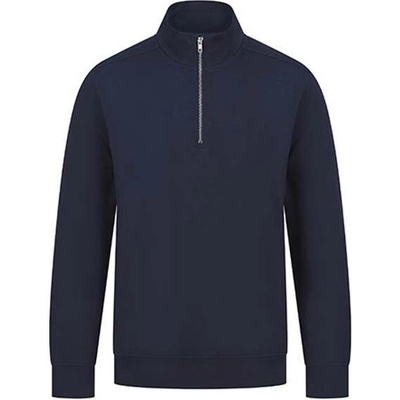 Henbury unisex mikina se 1/4 zipem H842 navy