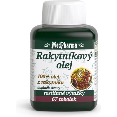 MedPharma Rakytníkový olej 60 mg 67 kapsúl