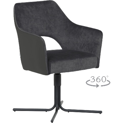 Carmen Трапезен стол parnu - антрацит n (3532278_2)