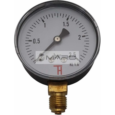 Thermis Manometr standardní 304 spodní ø 63 mm, 1/4", 0- 2,5 bar 3042,5bar