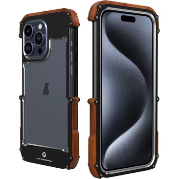 Image 1 of Apple iPhone 15 Pro R-JUST Удароустойчив Калъф и Протектор