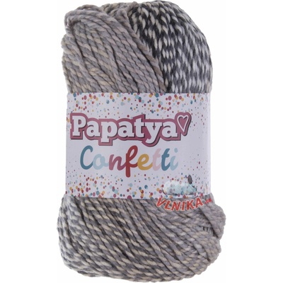 Kamgarn Příze Papatya Confetti Varianta: 03