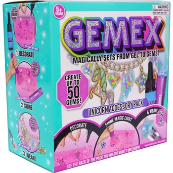 GEMEX Tematická sada so svietidlom Jednorožec