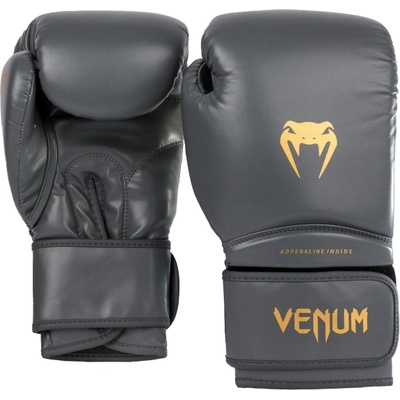 VENUM Боксови Ръкавици Venum Contender 1.5 Grey/Gold - 10 oz