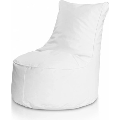 Ecopuf MINI SEAT S ekokůže E1 Bílá