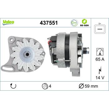 Alternátor VALEO 437551