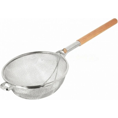 Gastro Cedník dvojité síto (Ø350, d=440 mm) dřevo Průměr: 300 mm