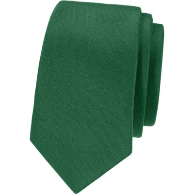Avantgard Kravata Slim Lux 571-9923 zelená MAT