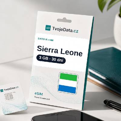 eSIM Sierra Leone 3 GB / 29 dní