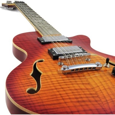 Dimavery LP-612 E-Guitar flamed – Sleviste.cz