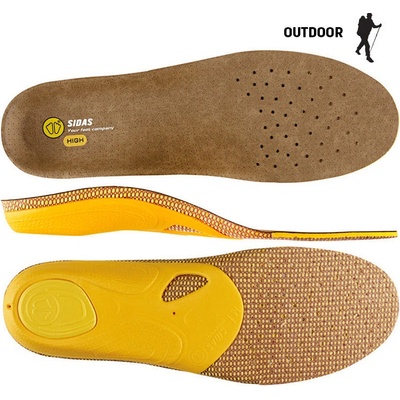 Sidas 3Feet Outdoor High Vložky do bot žlutá