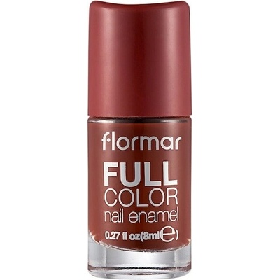 Flormar Nehty Lak-na-nehtyPlnobarevný lak na nehty FC10 Tile Brown 8 ml ()