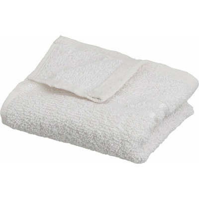 Casa Selección biely froté bavlnený uterák 30 x 50 cm