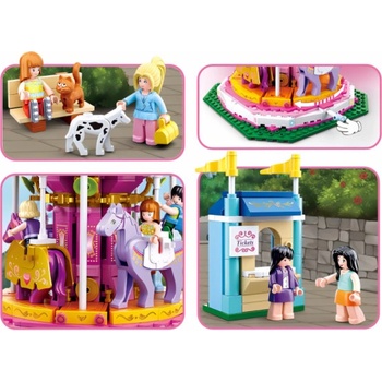 Sluban B0725 Koníčkový kolotoč