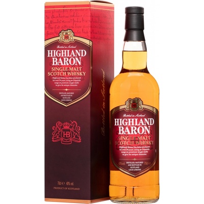 Highland Baron Single Malt 40% 0,7 l (kartón)