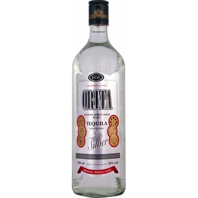 Orita Silver 38% 0,7 l (čistá fľaša)