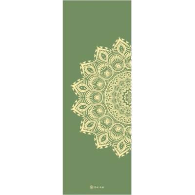 GAIAM Постелка за йога Gaiam Mandala Yogamatte 6 mm Printed Yoga mat - Olive Haze - размер 173 x 61 x 0, 6 cm (801-0192-0111)
