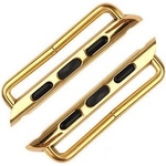 Hoco Алуминиев адаптер за всякакъв тип каишки за Apple Watch 38мм и 40 мм - Hoco Apple Watch Band Adapter (златист) (AWBA-GL-38)