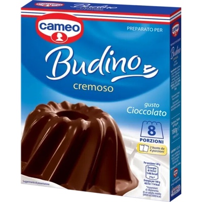 Cameo Budino krémový puding s čokoládovou príchuťou 180 g