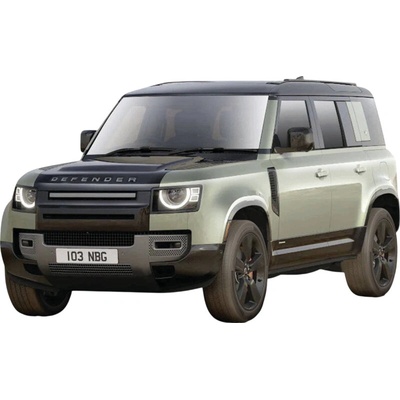 Bburago Land Rover Defender 110 zelená 1:43