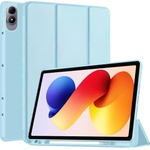 Techsuit Калъф за таблет Xiaomi Redmi Pad 2 Pro - Techsuit Flex Trifold с държач за писалка - Небесносин