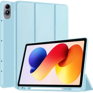 Techsuit Калъф за таблет Xiaomi Redmi Pad 2 Pro - Techsuit Flex Trifold с държач за писалка - Небесносин