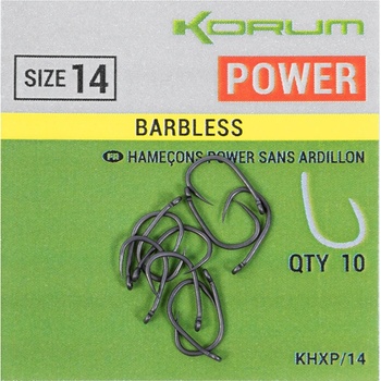 Korum Xpert Power Hooks vel.16 10 ks