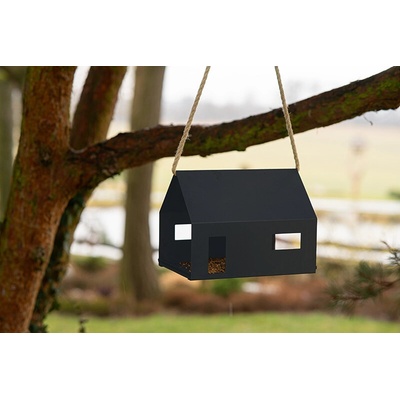 Corgarden Casa Vtáčie kŕmidlo 30 x 21 x 23 cm nerez antracit 1095
