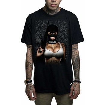 Image 1 of MAFIOSO мъжка тениска mafioso - ride or die - ЧЕРНА - maf030