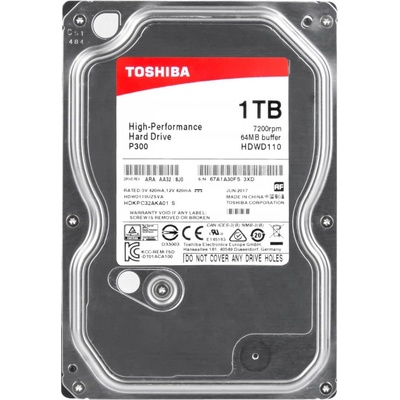 Toshiba P300 Desktop PC 1TB, HDWD110UZSVA
