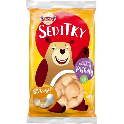 Sedita Seditky piškoty kulaté 120 g