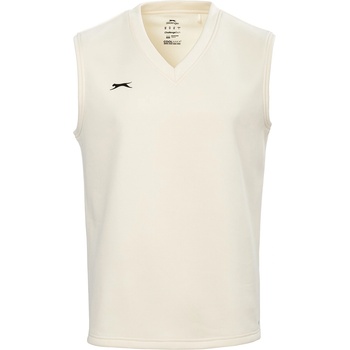 Slazenger Мъжка блуза Slazenger Cricket Sweater Mens - Cream