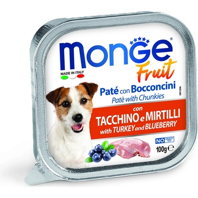 Monge Fruit Adult Dog krůtí a borůvky 100 g