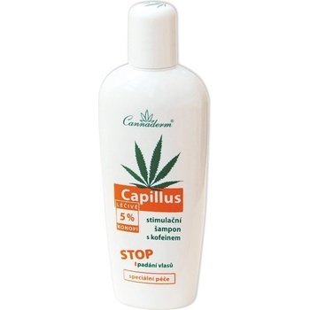 Cannaderm Capillus šampón s kofeínom proti vypadávaniu vlasov 150 ml